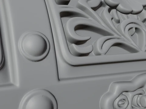 Treasure Chest Model Design 2 - 3D Print Model 3D Print Model