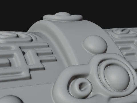 Treasure Chest Model Design 4 - 3D Print Model 3D Print Model