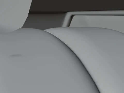 Container Trailer Model Design 1 - 3D Print Model 3D Print Model