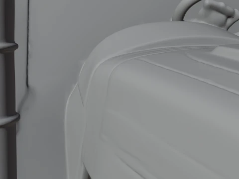 Farm Tractor Model Design 3 - 3D Print Model 3D Print Model