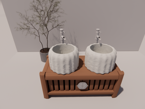 Bathroom Cabinet With Sink -B2 3D Model