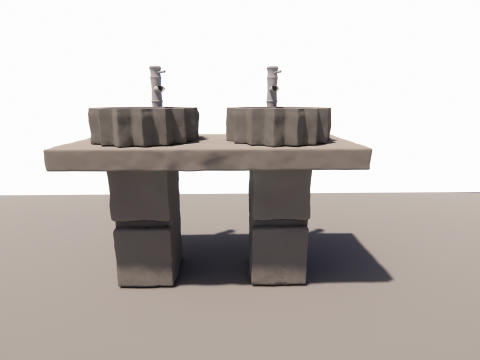 Bathroom Cabinet With Sink -B6 3D Model