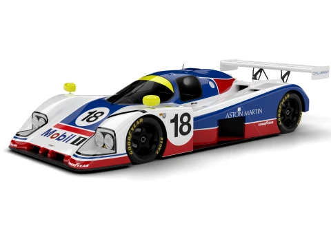 Aston Martin AMR1 1989 Courses Modèle 3D