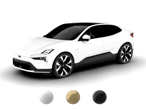 Polestar 4 2024 3D Model