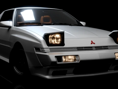 MitsubishiStarionESI-R 3D Модель