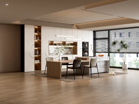 Dining room 6 3D Model