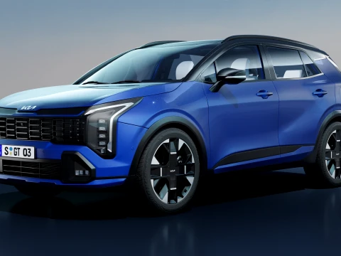 Kia Sportage GT-Line 2026 with interior 3D Model