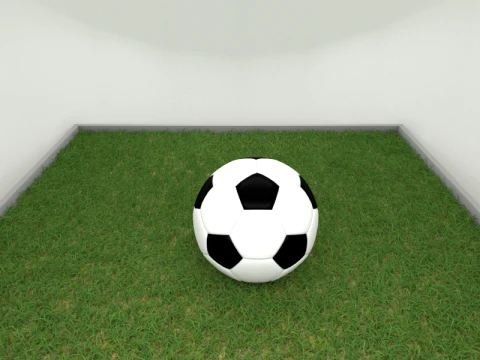 Realistic Soccer Ball And Football 3Dモデル