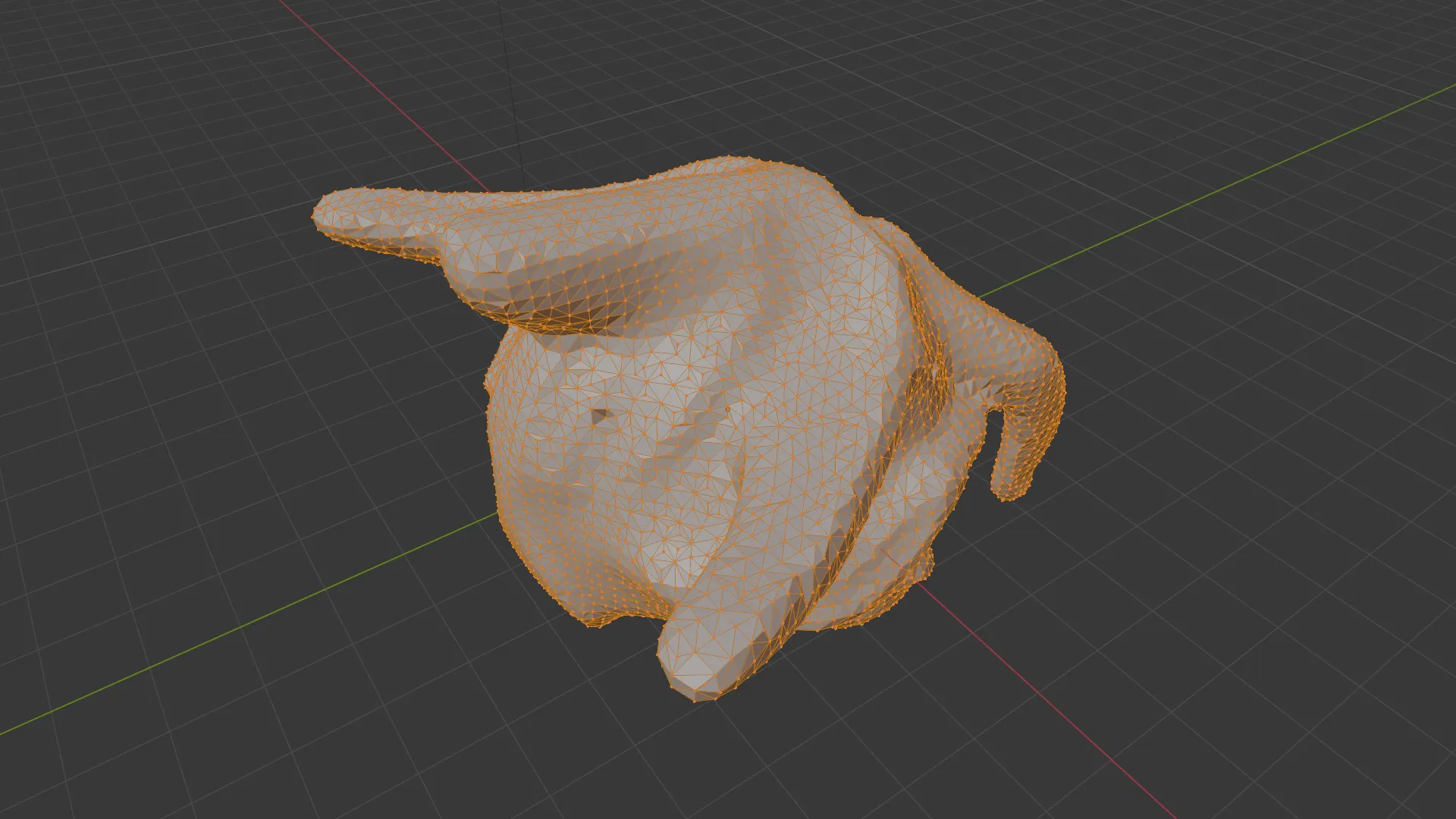 Monster yellow pink 3D Model .c4d .max .obj .3ds .fbx .stl .blend