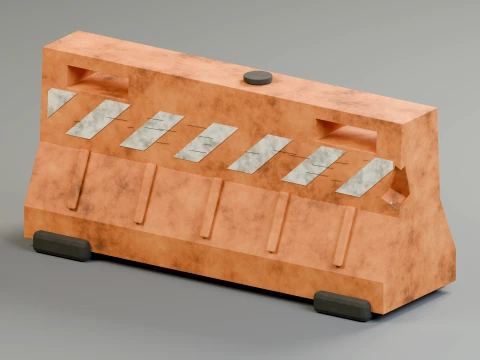 Abandoned Street Props Pack 3D Model