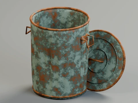 Abandoned Street Props Pack 3D Model