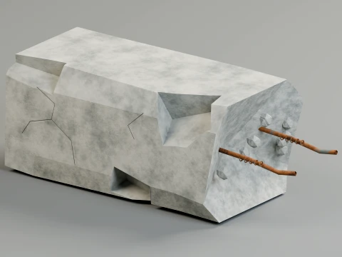 Abandoned Street Props Pack 3D Model