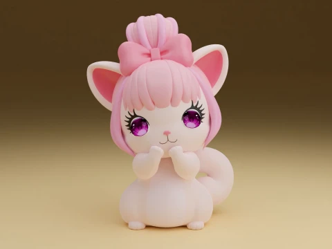 Cat 3D 打印模型