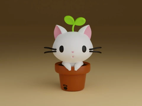 Cat 3D 打印模型
