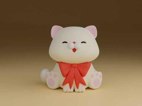 Cat 3D 打印模型
