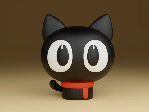 Cat 3D 打印模型