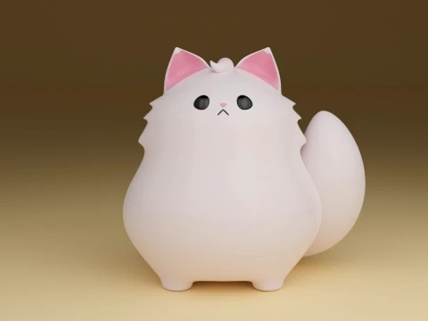 Cat 3D 打印模型