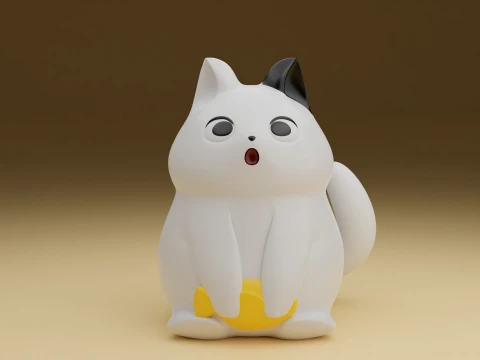 Cat 3D 打印模型