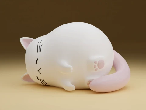 Cat 3D 打印模型