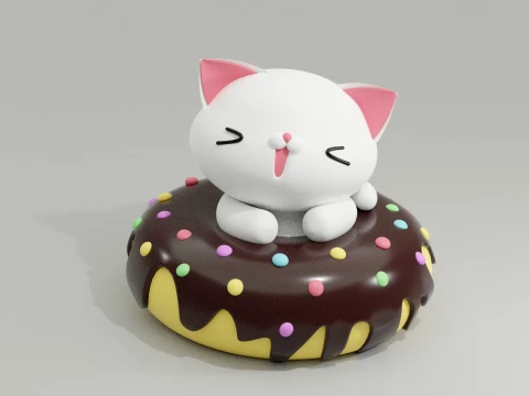 Cat 3D 打印模型
