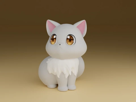 Cat 3D 打印模型