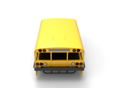 Outlaw Figure 8 Modified stock car as School bus Scale 1 to 25 3D Print Model