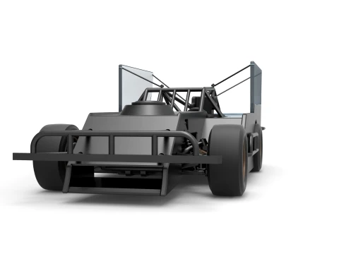 Outlaw Figure 8 Modified stock car Version 1 Scale 1 to 25 3D Print Model