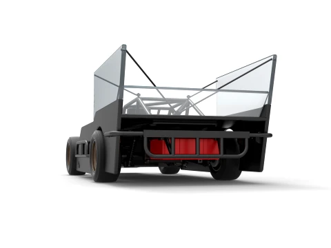 Outlaw Figure 8 Modified stock car Version 1 Scale 1 to 25 3D Print Model
