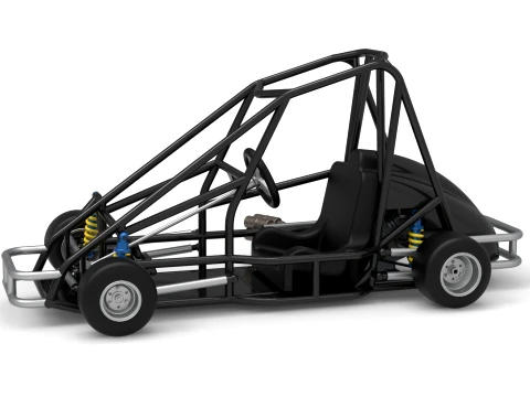 Quarter Midget Base Scale 1 to 16 3D 打印模型